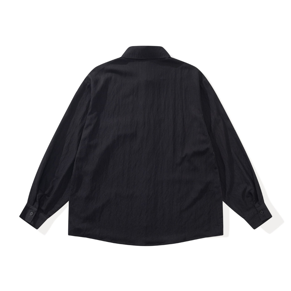 Unisex Oversized Shirt Jacket in Patchwork Design EVA-US