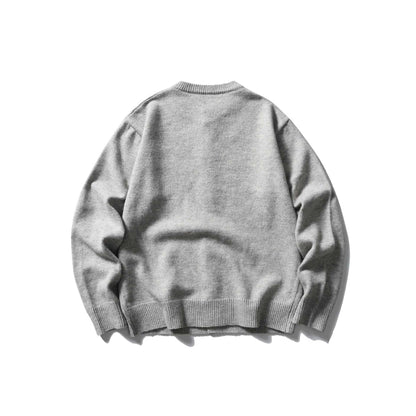 Women's fine knit cardigan with round neck, continuous button placket and wide ribbed cuffs EVA-US