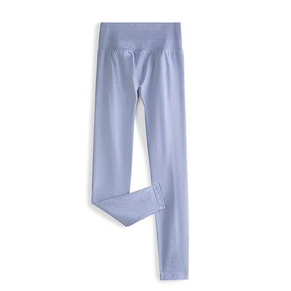 Women's Seamless High-Waist Leggings with Wide Comfort Waistband EVA-US