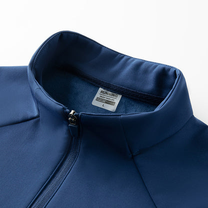 Men's Lightweight Softshell Jacket in Urban Cut with Water-Repellent Surface and Chest Pocket EVA-US