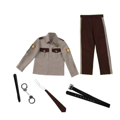 Boys Police Costume with Accessories EVA-US