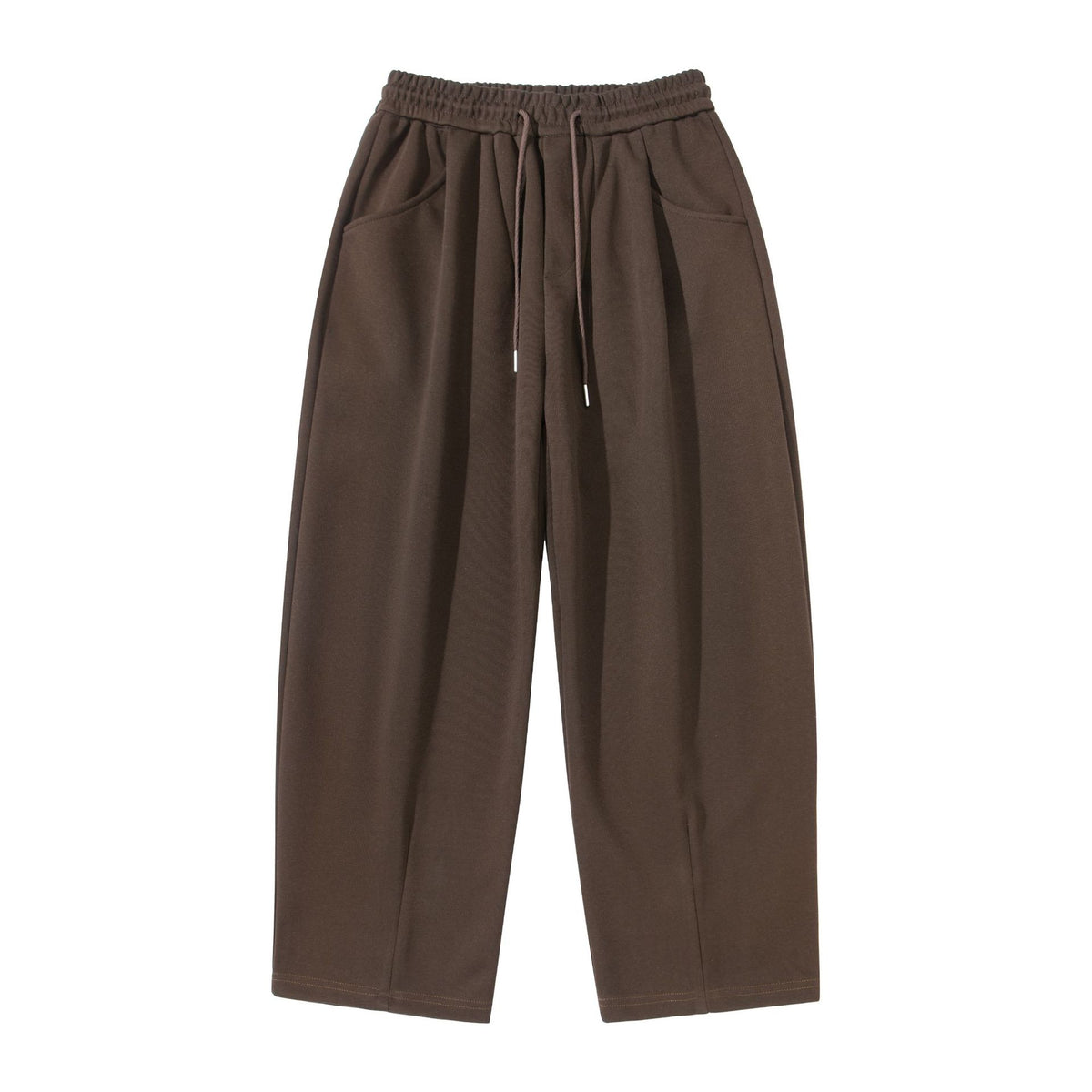 Women Lightweight Culotte Sweatpants with High Elastic Waistband and Drawstring EVA-US