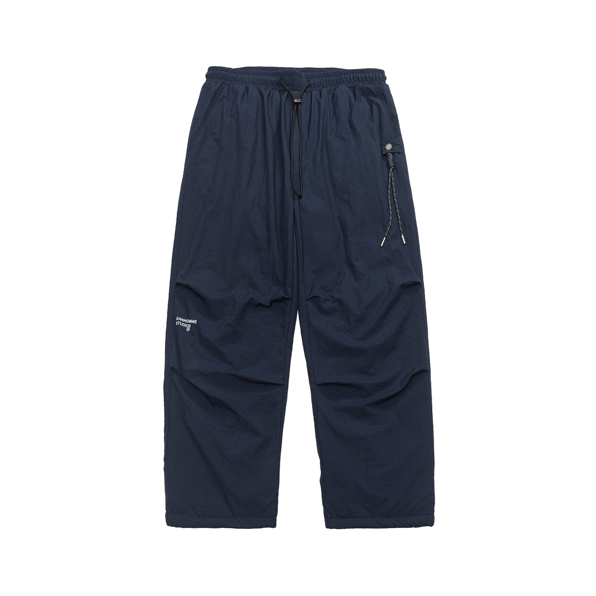 Men's Lightweight Ripstop Cargo Pants with Elastic Waistband and Utility Pocket EVA-US