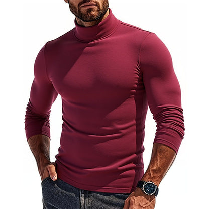 Men's Turtleneck Sweater in Modern Design EVA-US