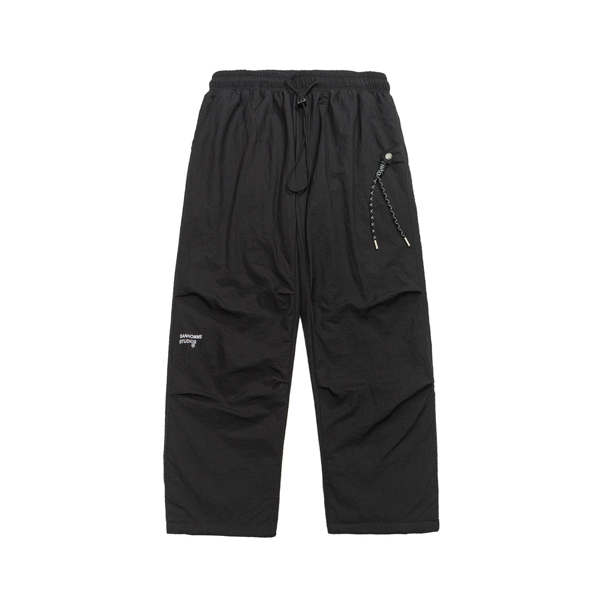 Men's Lightweight Ripstop Cargo Pants with Elastic Waistband and Utility Pocket EVA-US