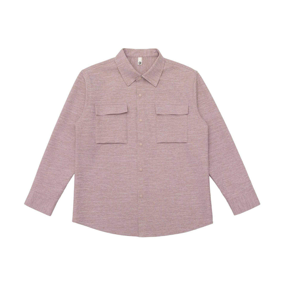Women's overshirt jacket with flap pockets and concealed press stud placket EVA-US