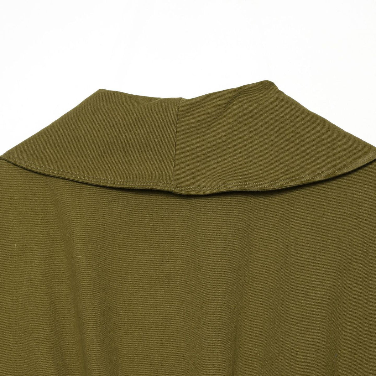 Women's short jacket with wide sailor collar, balloon sleeves, and asymmetrical buckle closure EVA-US