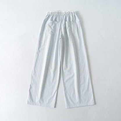 Women's Wide Culotte Pants with Drawstring Waist and Patch Pockets