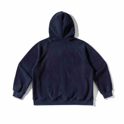 Unisex Oversized Fleece Hoodie with Statement Embroidery EVA-US