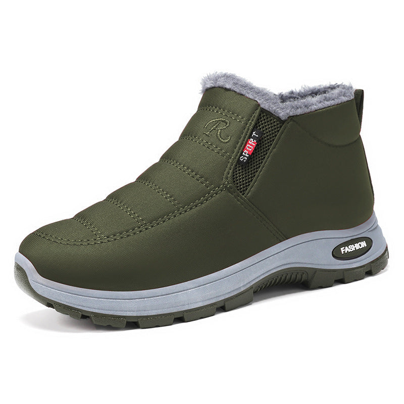 Ladies Winter Slip-On Sneaker | Warm Lining & Non-Slip Sole | Plus Sizes