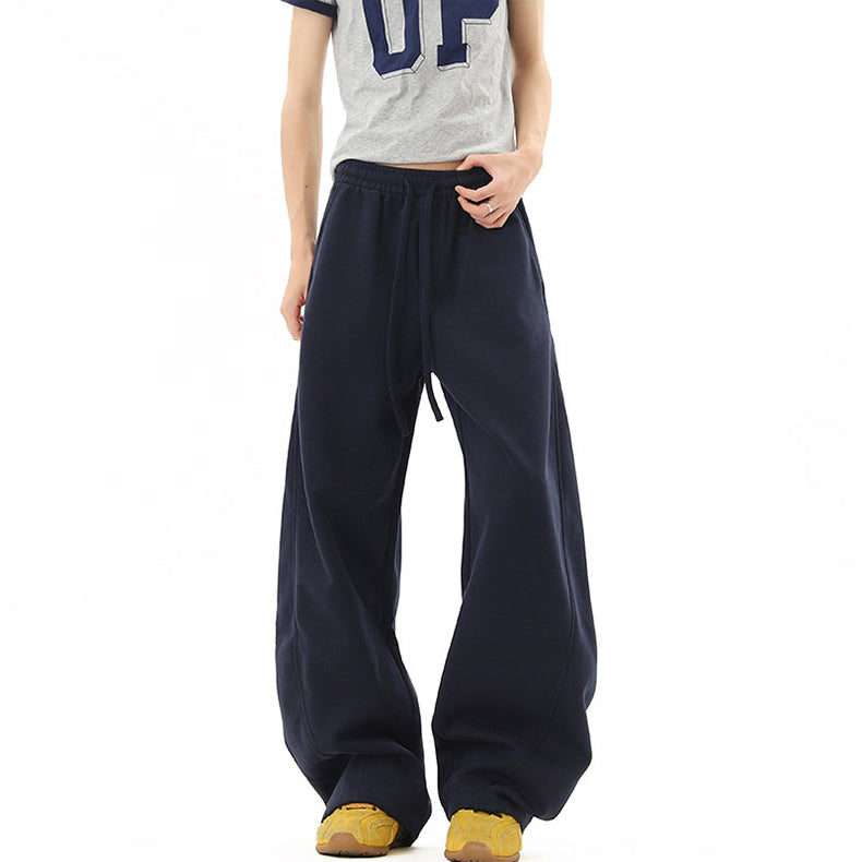 Men's Wide Tech Cargo Pants with Utility Pockets and Adjustable Waist EVA-US