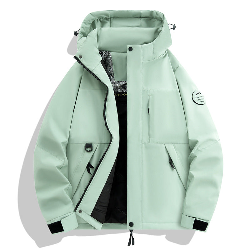 Men's Waterproof and Breathable Softshell Outdoor Jacket EVA-US
