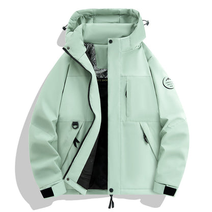 Men's Waterproof and Breathable Softshell Outdoor Jacket EVA-US