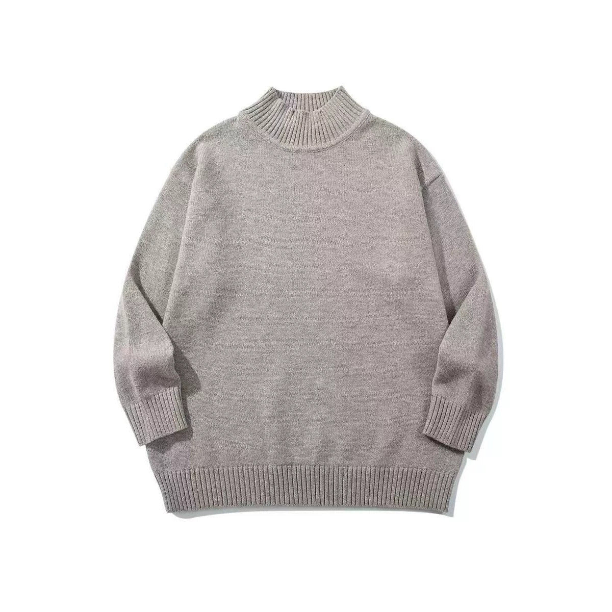 Unisex Oversize-Troyer-Pullover with short stand-up collar and wide ribbed cuffs EVA-US