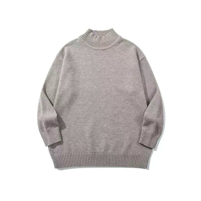 Unisex Oversize-Troyer-Pullover with short stand-up collar and wide ribbed cuffs EVA-US