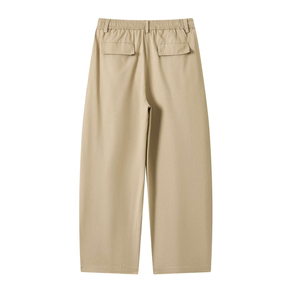 Women's wide culotte pants with elastic waistband and drawstring EVA-US
