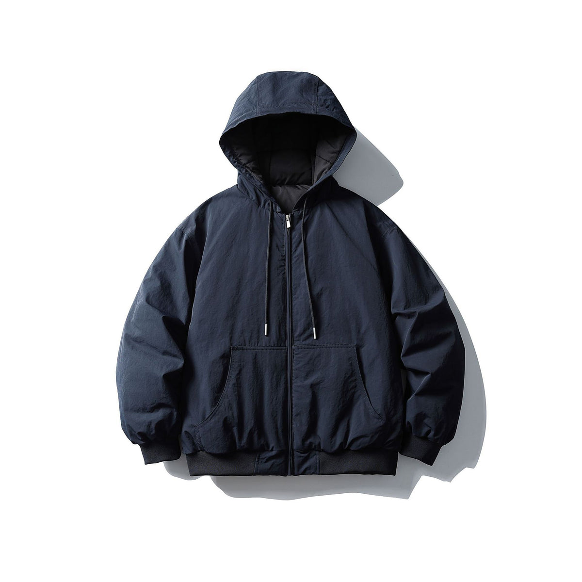Unisex Boxy padded hoodie with kangaroo pocket and ribbed cuffs EVA-US