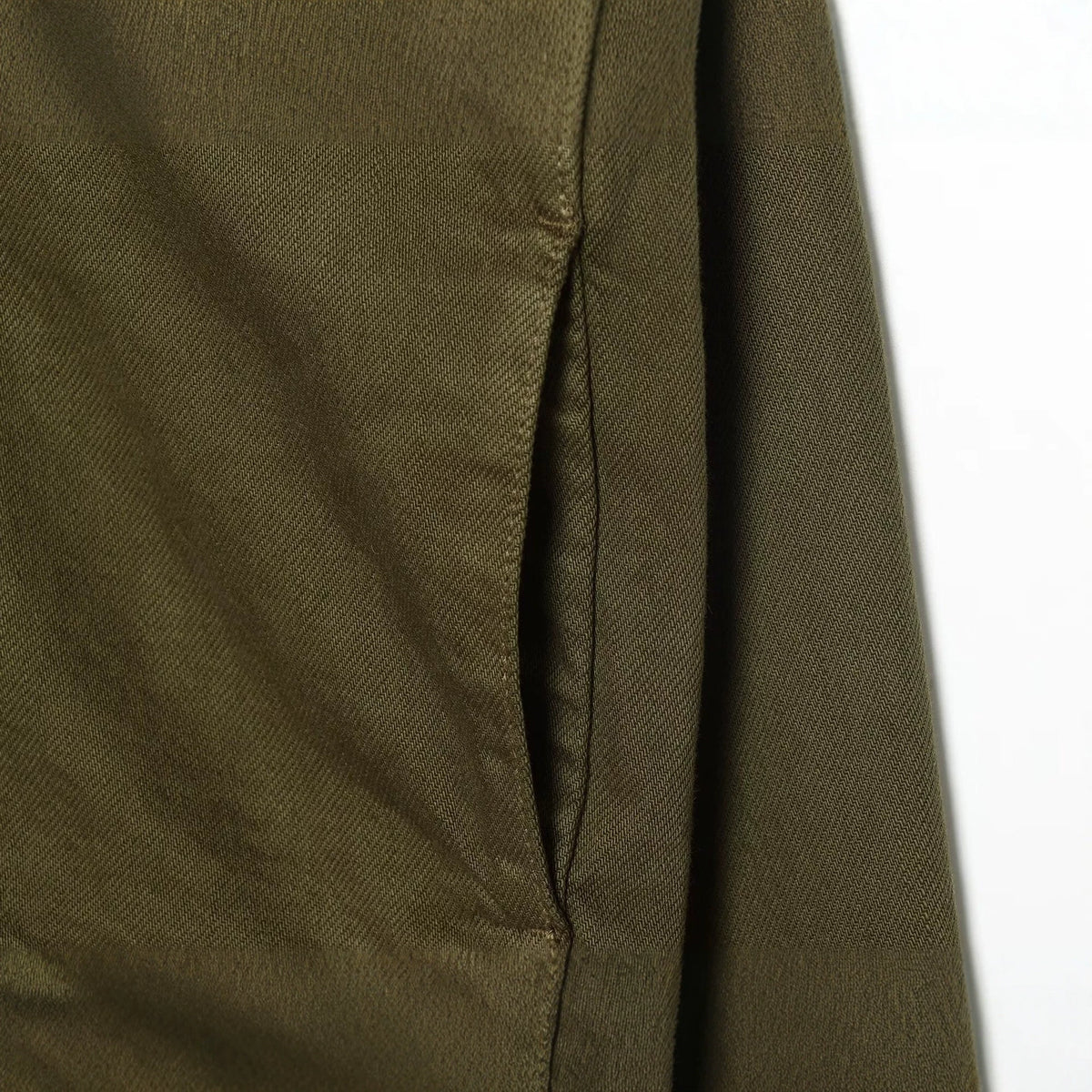 Women's Short Military-inspired Jacket with Stand Collar, Decorative Button Plackets and Full Zip EVA-US