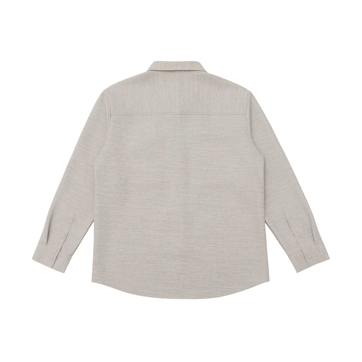 Women's overshirt jacket with flap pockets and concealed press stud placket EVA-US