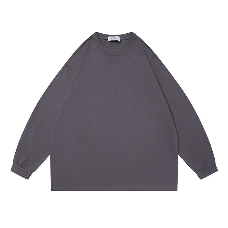 Unisex Oversize-Longsleeve made of heavy cotton blend with raglan sleeves and ribbed cuffs EVA-US