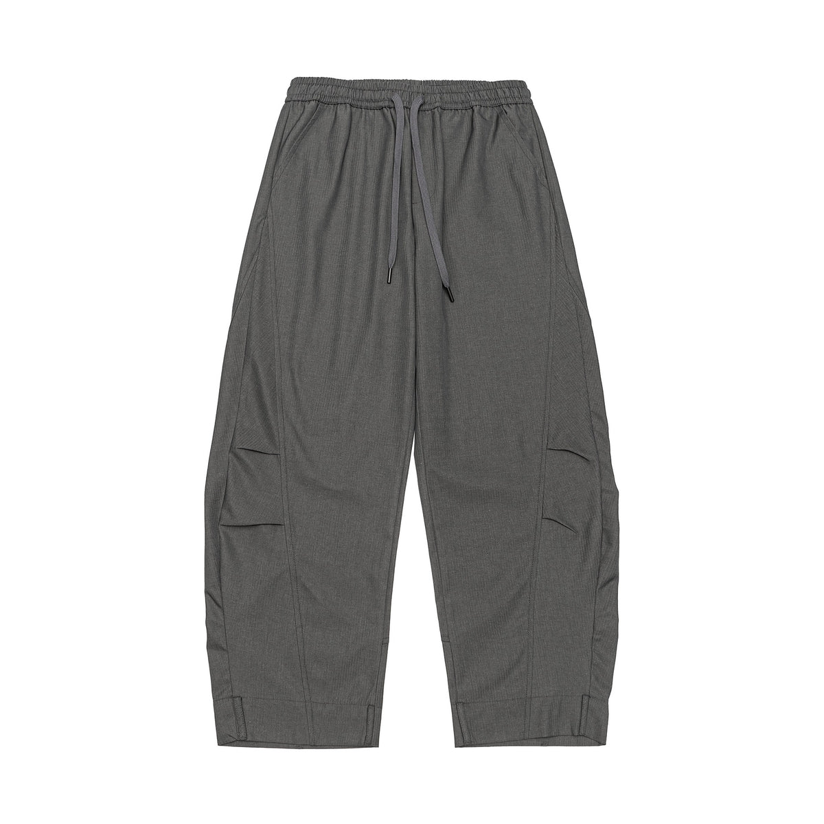 Men's Cargo Jogging Pants with Elastic Waistband, Drawstring, and Side Flap Pockets EVA-US