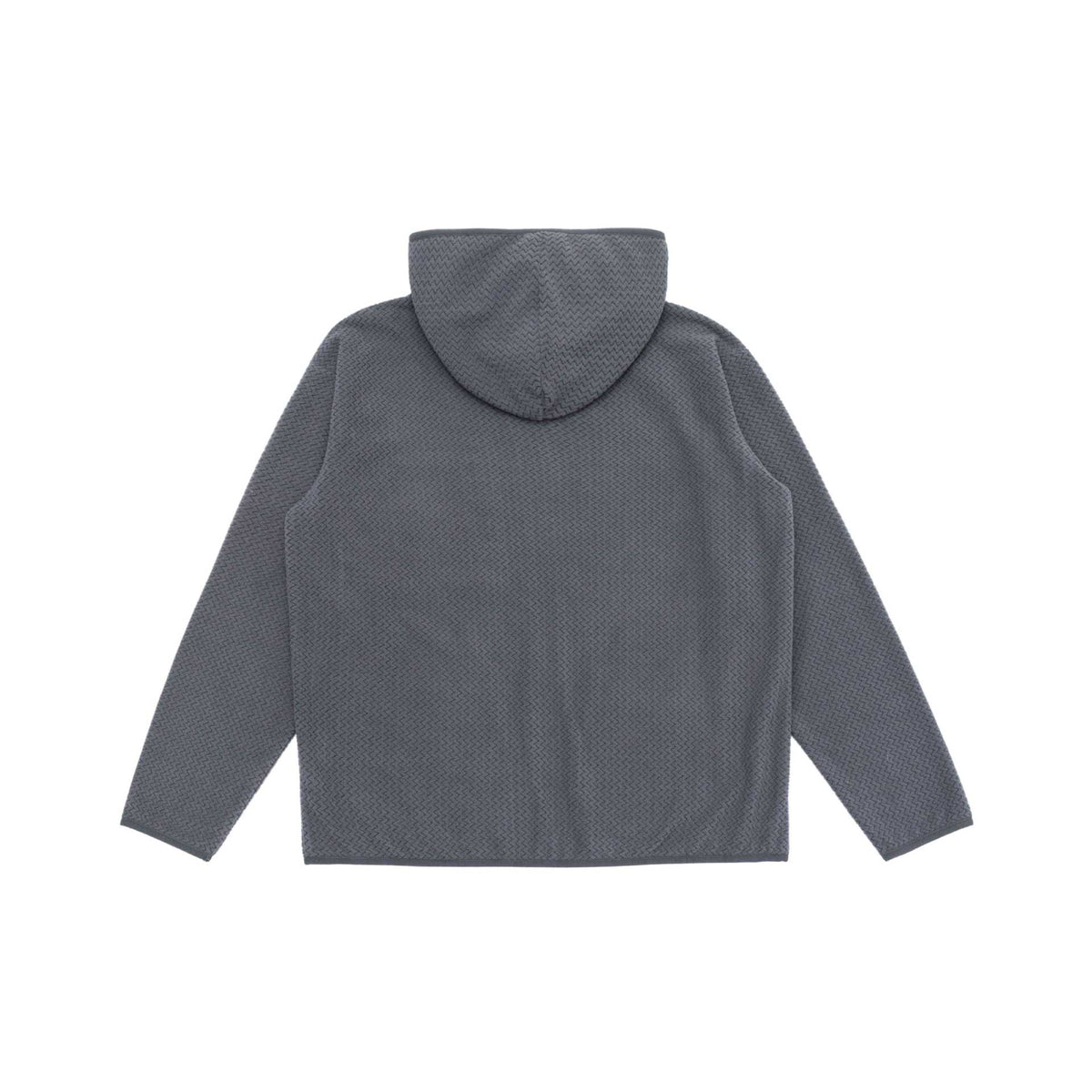 Unisex Structured Hoodie with Full Zip and Chest Zip Pocket EVA-US