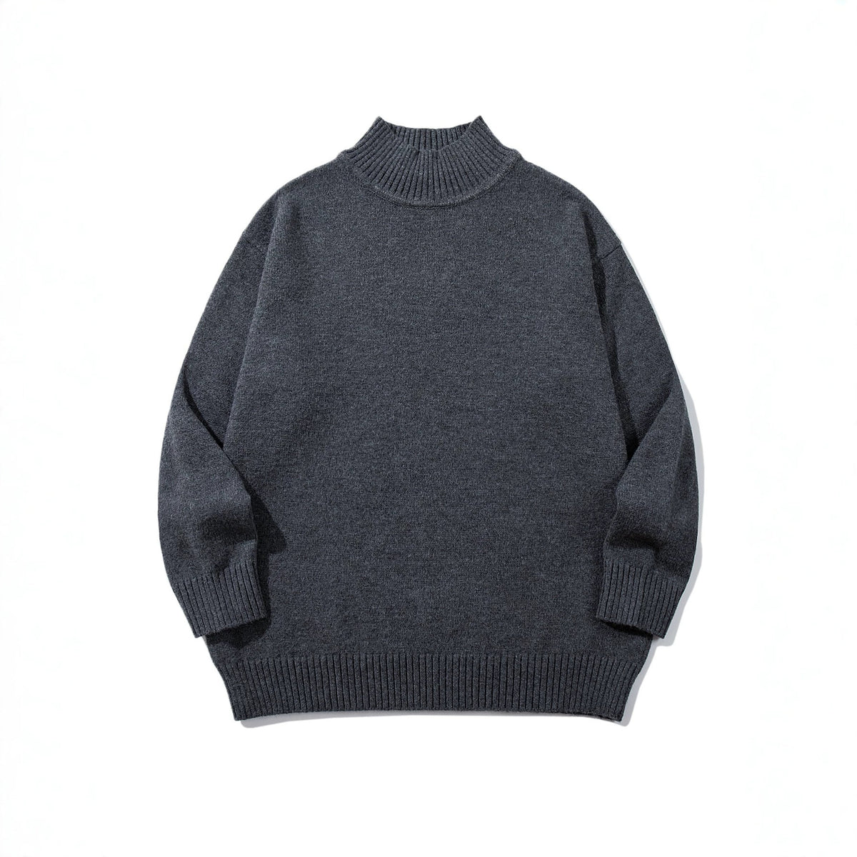 Unisex Oversize-Troyer-Pullover with short stand-up collar and wide ribbed cuffs EVA-US