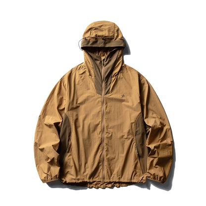 Unisex ultralight technical hoodie with windproof, water-repellent shell EVA-US