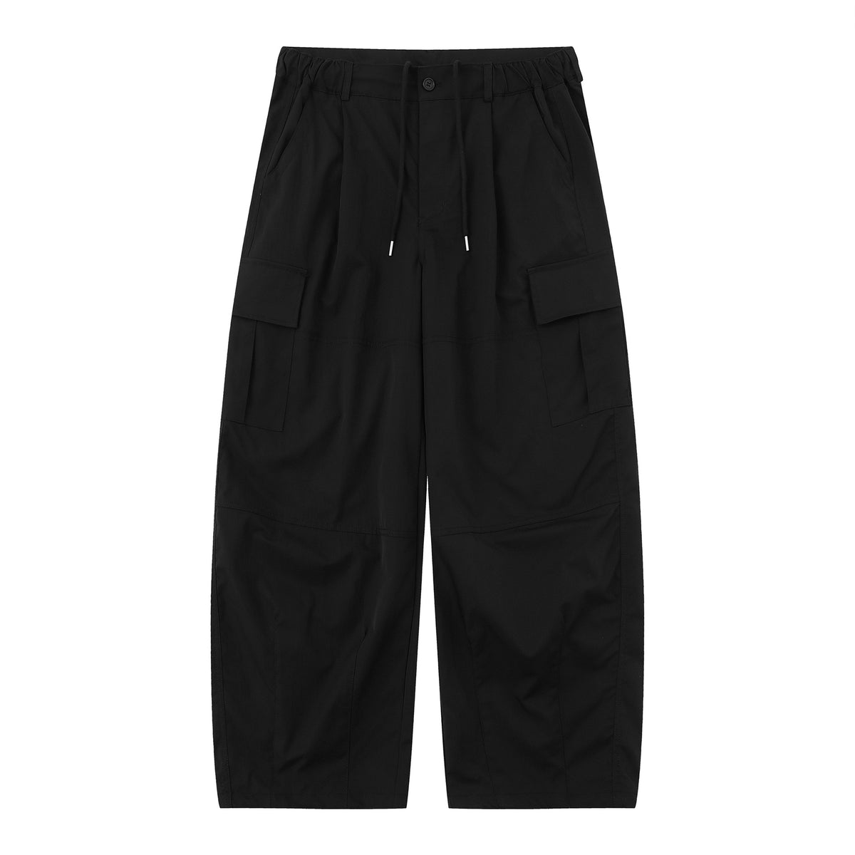 Men's cargo capri pants with elastic waistband, drawstring and utility pockets EVA-US