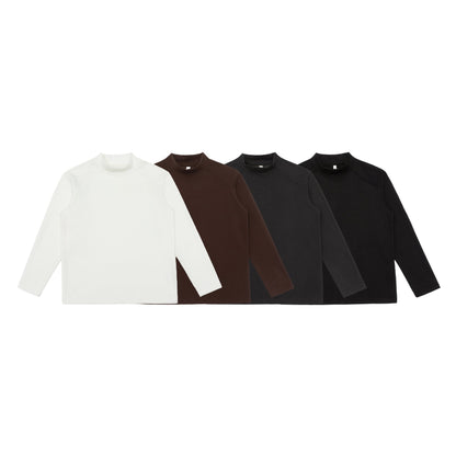 Unisex sweatshirt with short stand-up collar and raglan sleeves EVA-US