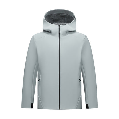 Women's Tailored Softshell Jacket with Hood and Fleece Lining EVA-US