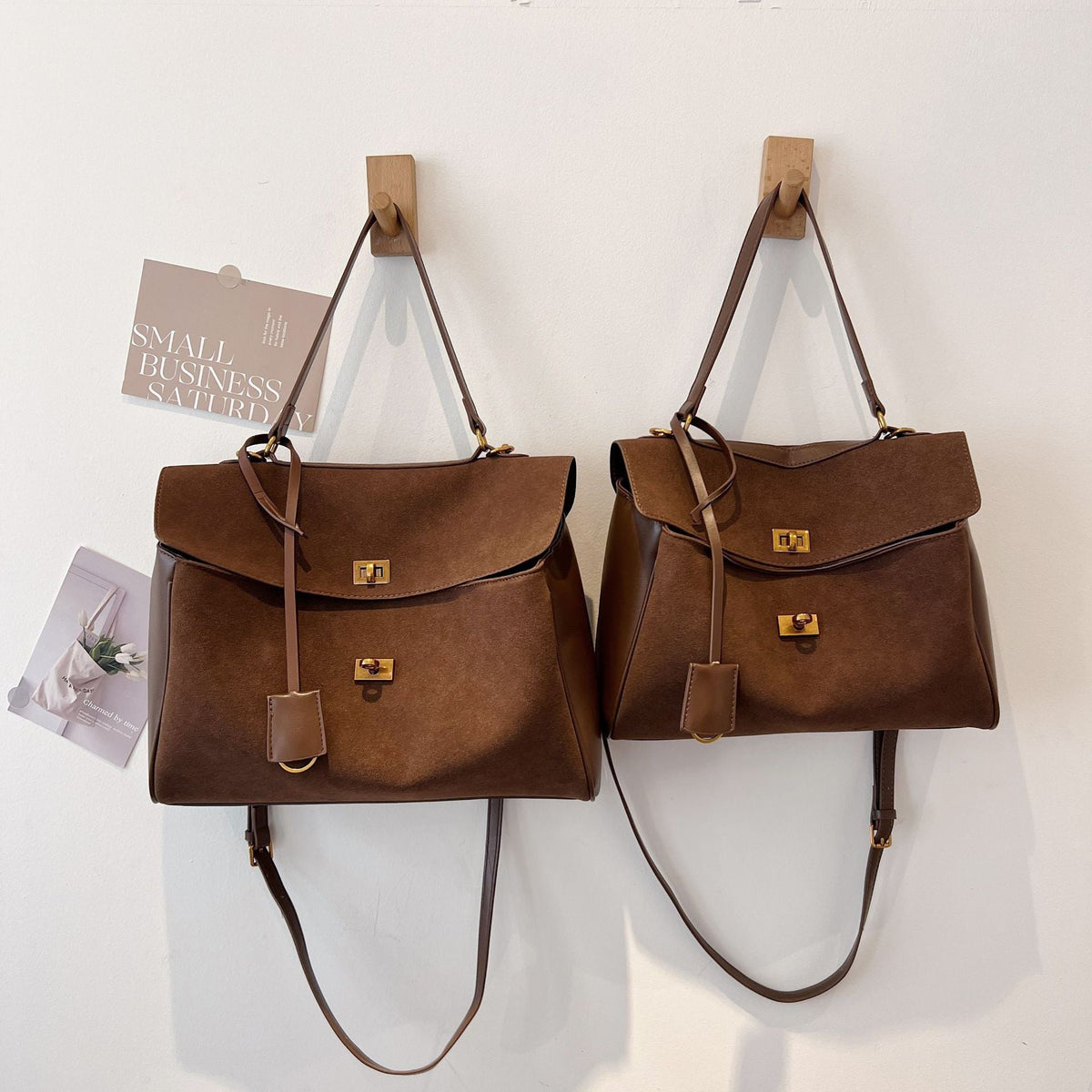 EVA-US | Suede Luxury Women's Bag