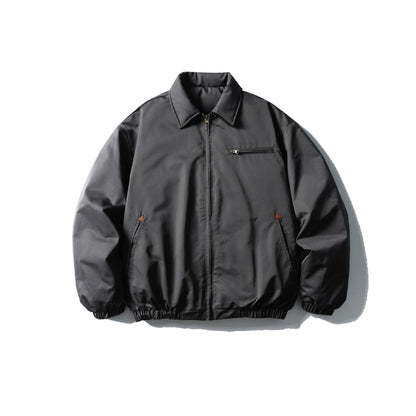 Men's Boxy Insulated Blouson with Zipper Chest Pocket EVA-US