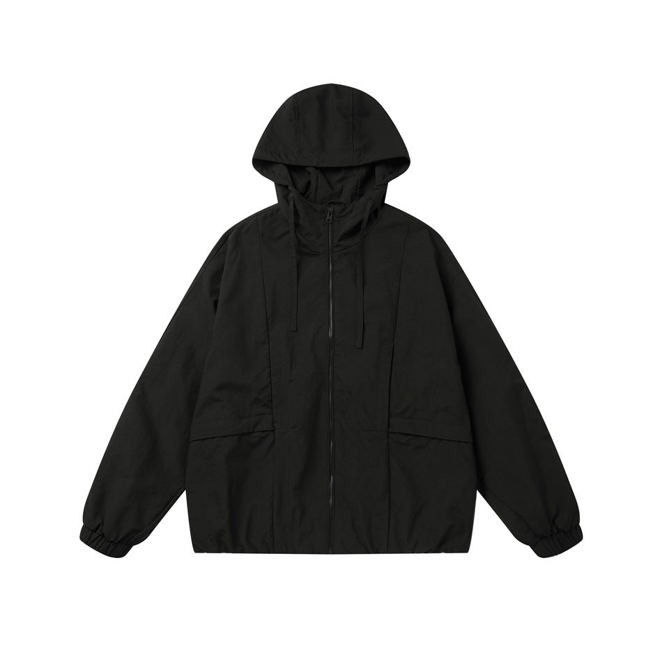 Unisex Oversize Hooded Sweatshirt with elastic hem and utility pockets EVA-US