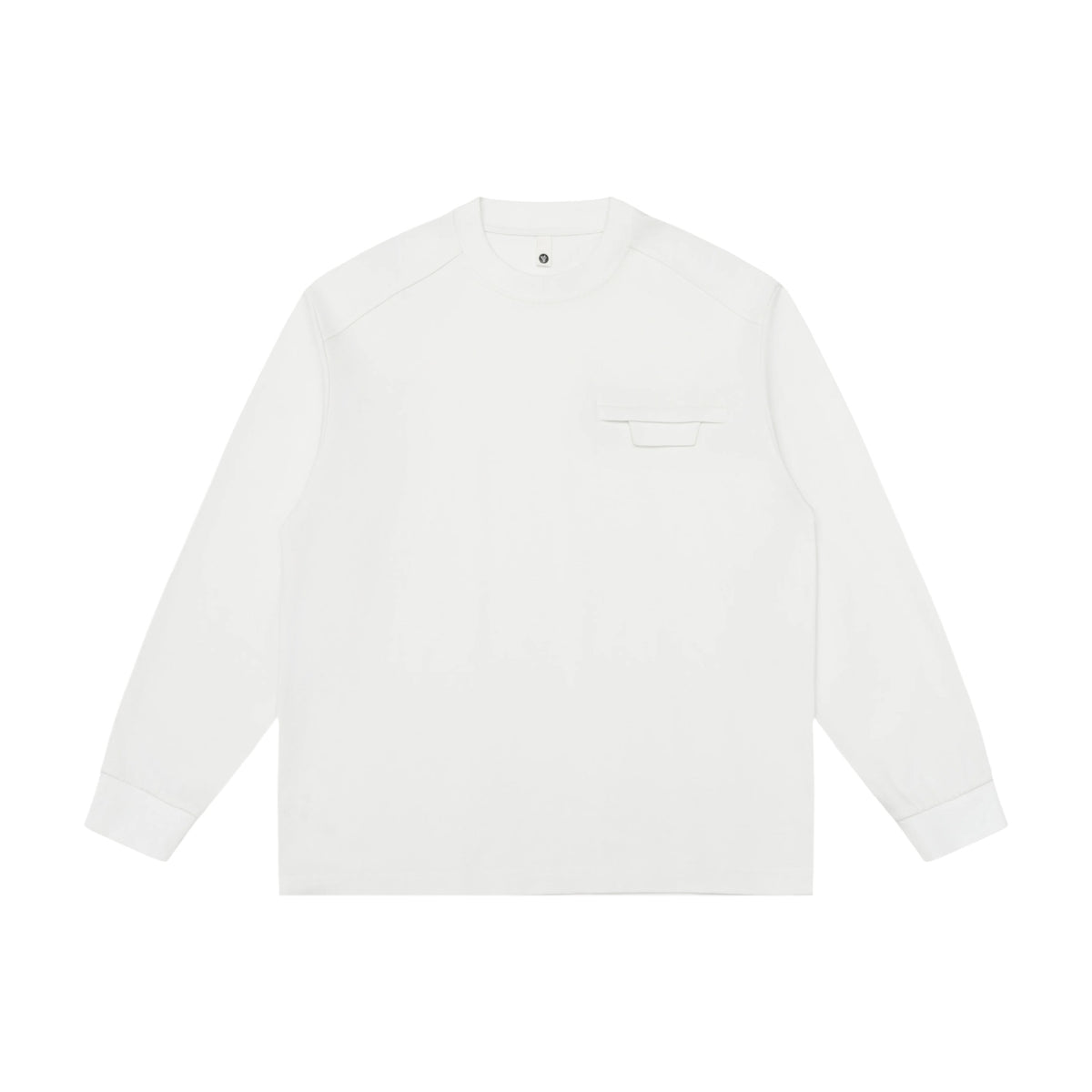 Unisex Oversize Sweatshirt with raglan sleeves and concealed chest flap EVA-US