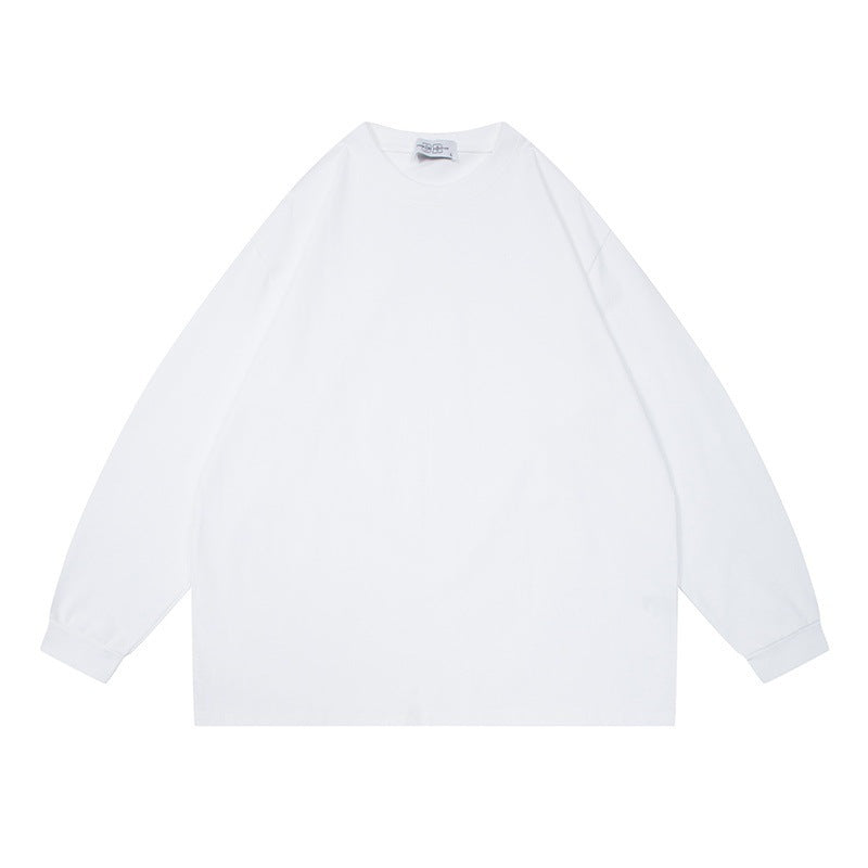Unisex Oversize-Longsleeve made of heavy cotton blend with raglan sleeves and ribbed cuffs EVA-US