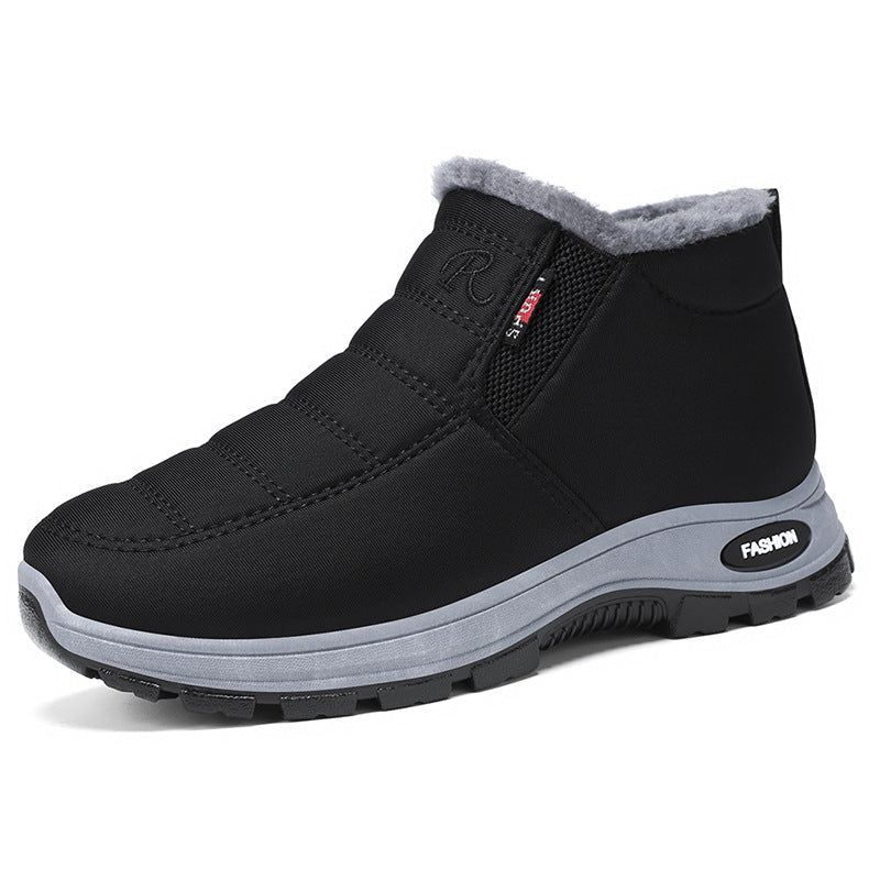Ladies Winter Slip-On Sneaker | Warm Lining & Non-Slip Sole | Plus Sizes