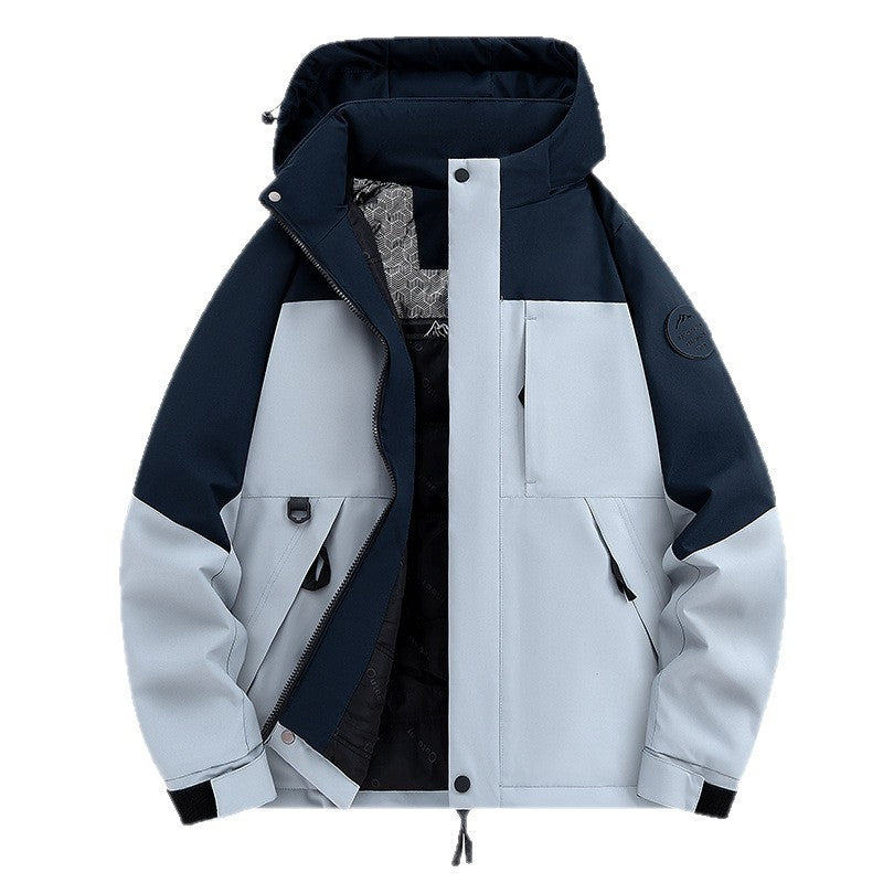 Men's Waterproof and Breathable Softshell Outdoor Jacket EVA-US