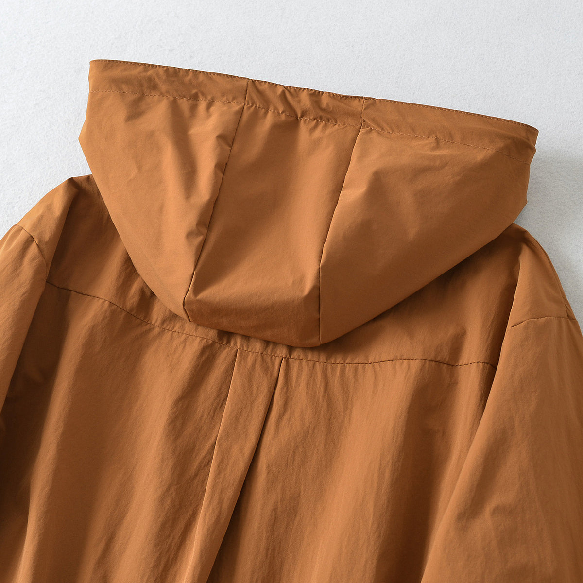 Women's Cropped Transition Jacket with Hood, Drawstring and Elastic Hem