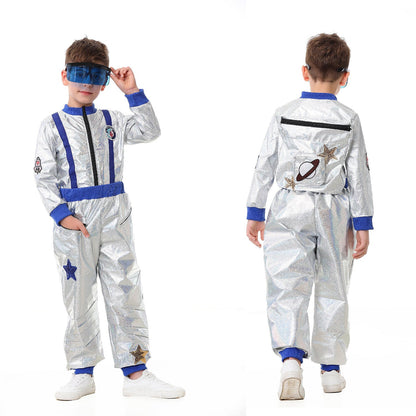 Boys' spacesuit with shimmering details EVA-US