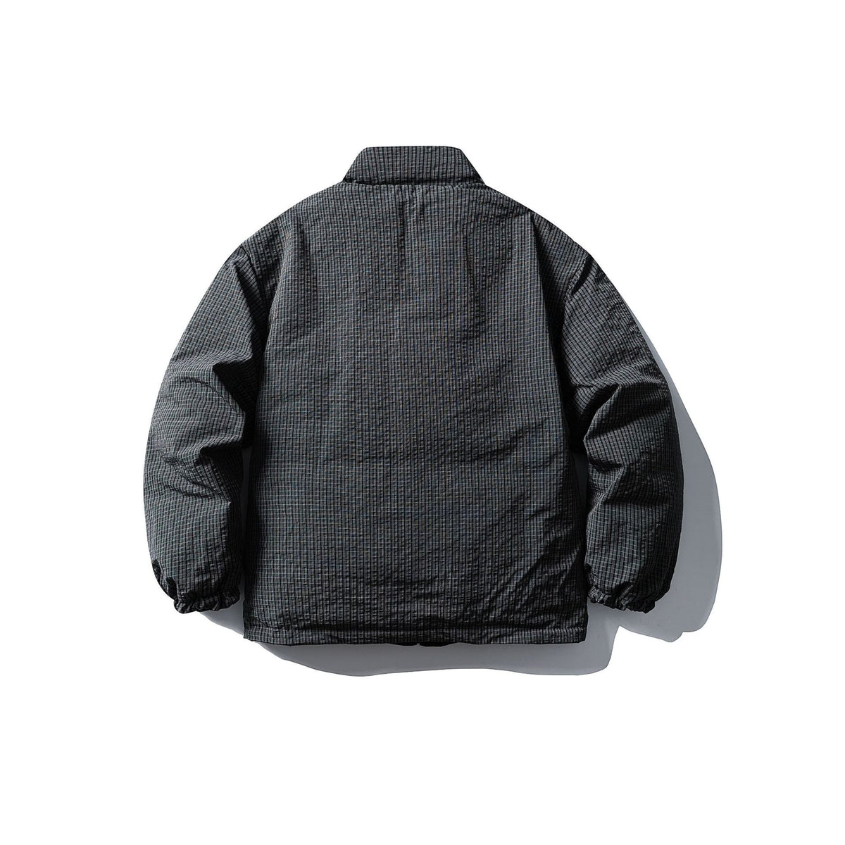 Men's Quilted Thermal Insulation Jacket with High Stand Collar EVA-US