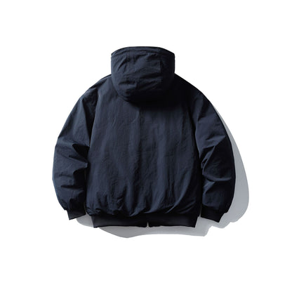 Unisex Boxy padded hoodie with kangaroo pocket and ribbed cuffs EVA-US