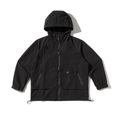 Unisex Technical Parka with Hood, Mesh Ventilation and Adjustable Hem EVA-US