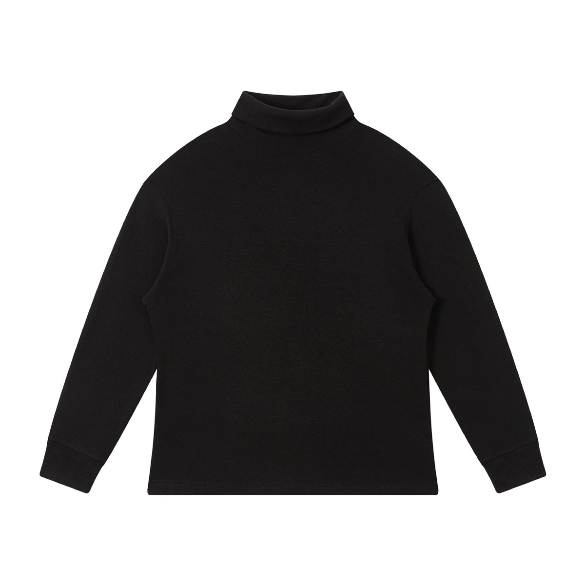 Women finely structured turtleneck sweater made of cotton blend with raglan sleeves EVA-US