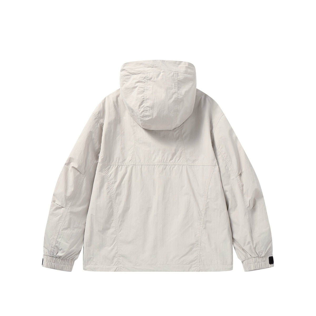 Unisex Lightweight Technical Hoodie in Boxy Cut with Utility Pockets EVA-US