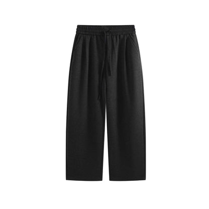 Women’s Comfort Jog Pants in Culotte Cut with Herringbone Structure EVA-US