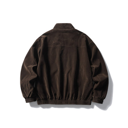 Men's Boxy Field Blouson made of sturdy canvas with high stand-up collar EVA-US