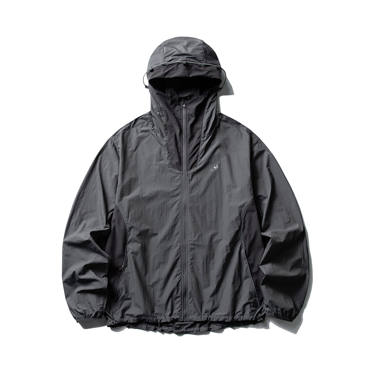 Unisex ultralight technical hoodie with windproof, water-repellent shell EVA-US