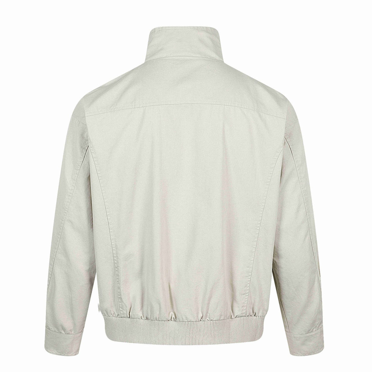 Men's Short Utility Bomber with High Stand Collar, Flap Pockets and Ribbed Cuffs EVA-US