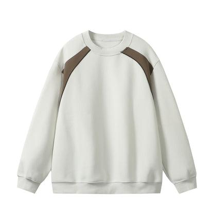 Unisex Oversize Sweatshirt with Contrast Shoulder Panels EVA-US